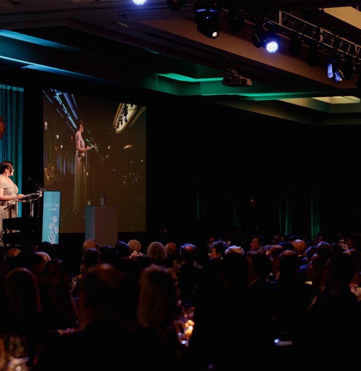 Canuck Place mom speaking at the Gift of Time Gala