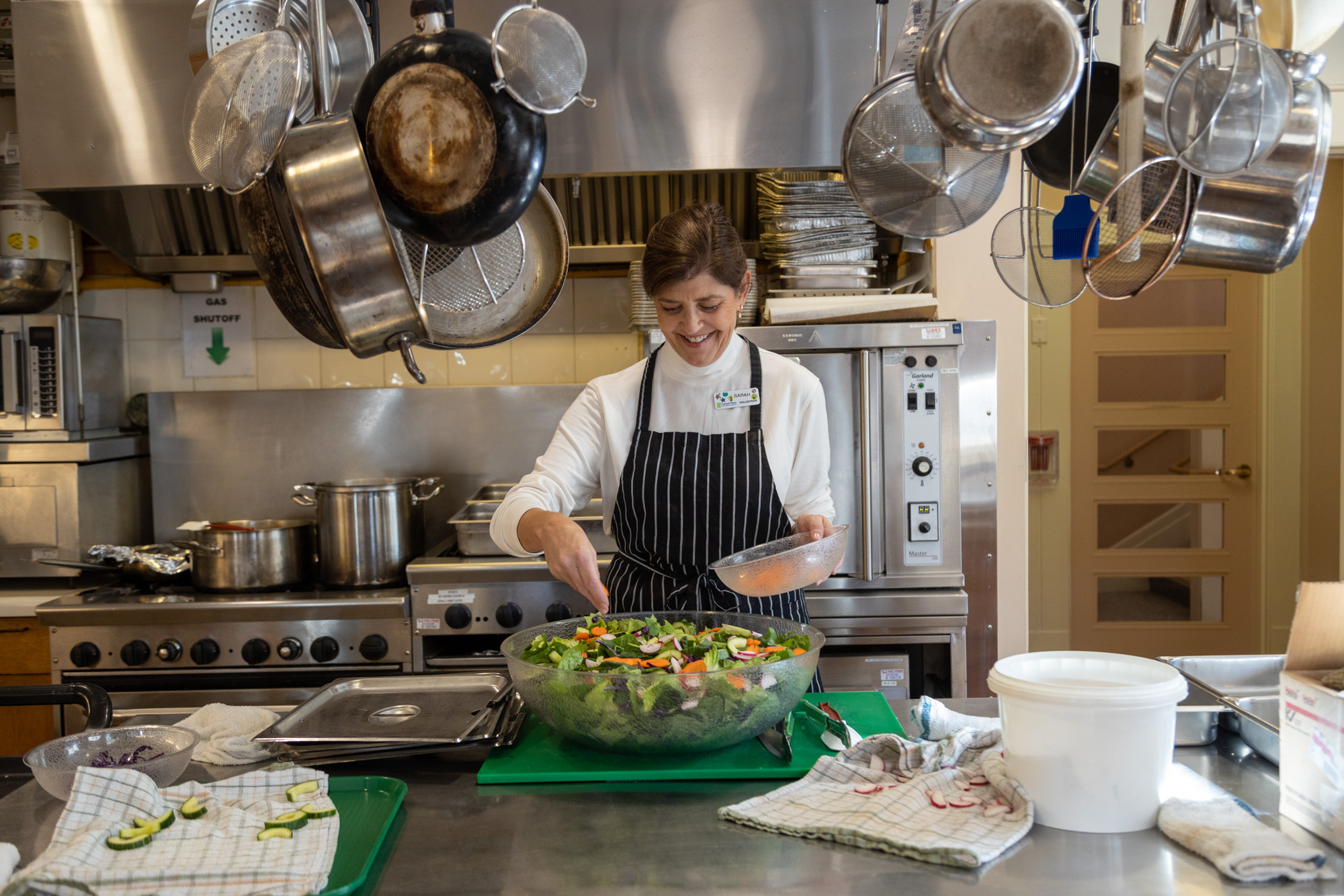 Sarah Ho, Canuck Place kitchen volunteer