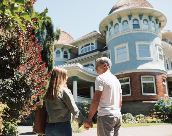 Marie and Wes Toews at Canuck Place Vancouver - Glen Brae Manor